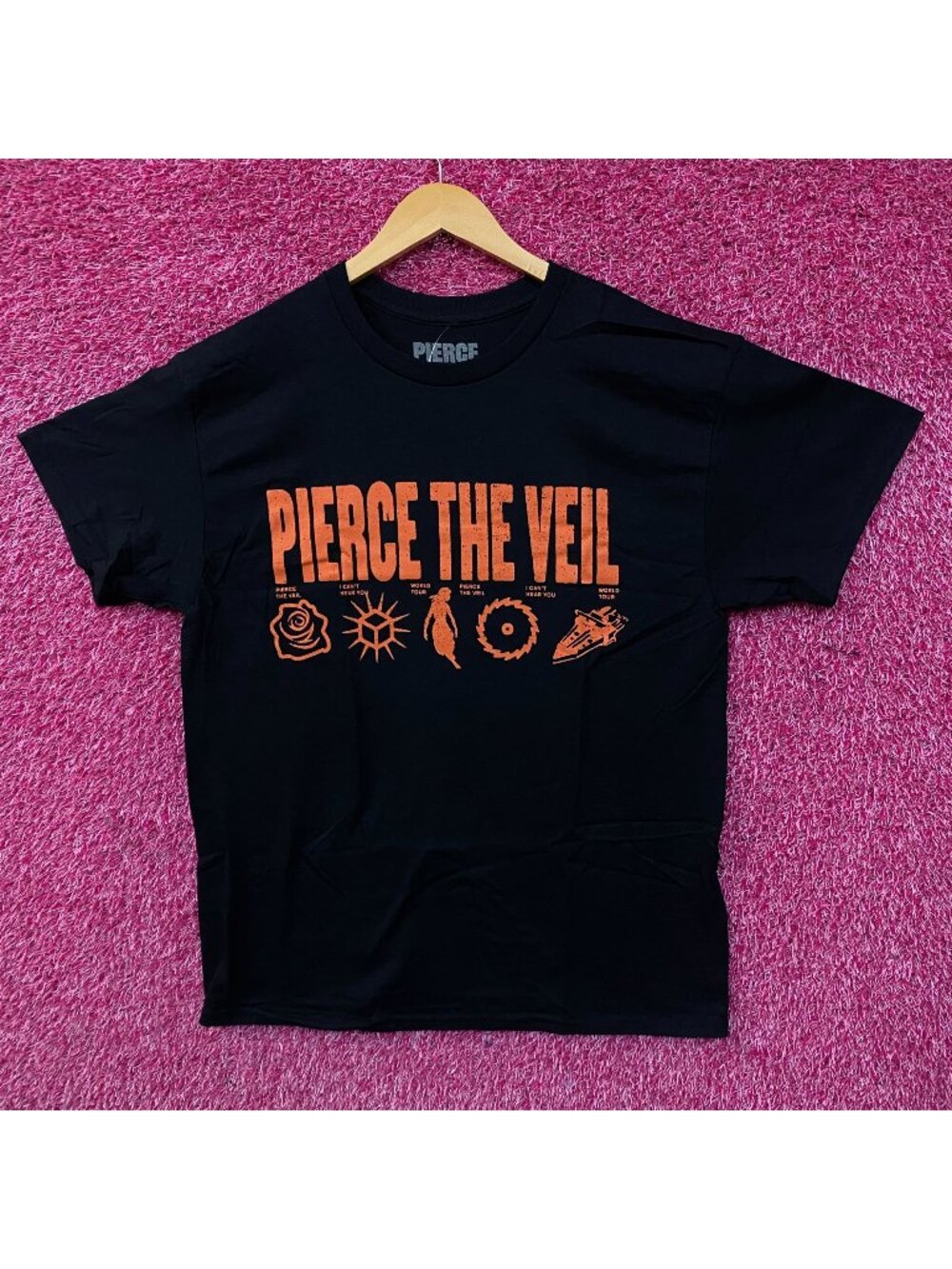 Pierce The Veil "I Can't Hear You World Tour" T-Shirt Large